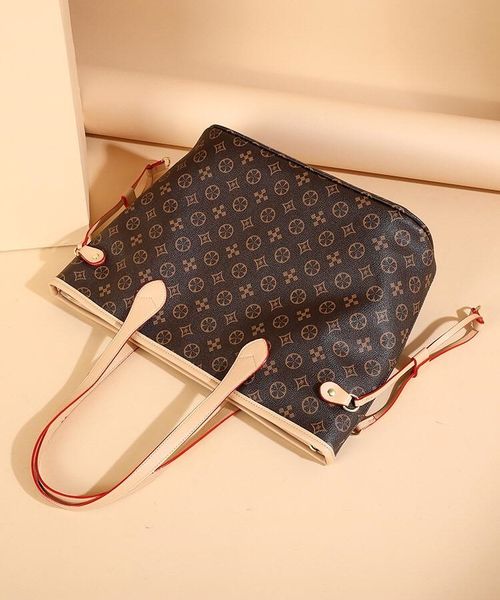 

capacity big fashion shoulder s women capacity lady print big bag handbag tote002 psahf, Red;black
