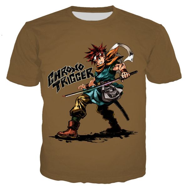 

new popular chrono trigger favorite 3d print shirts anime funny comics men clothing