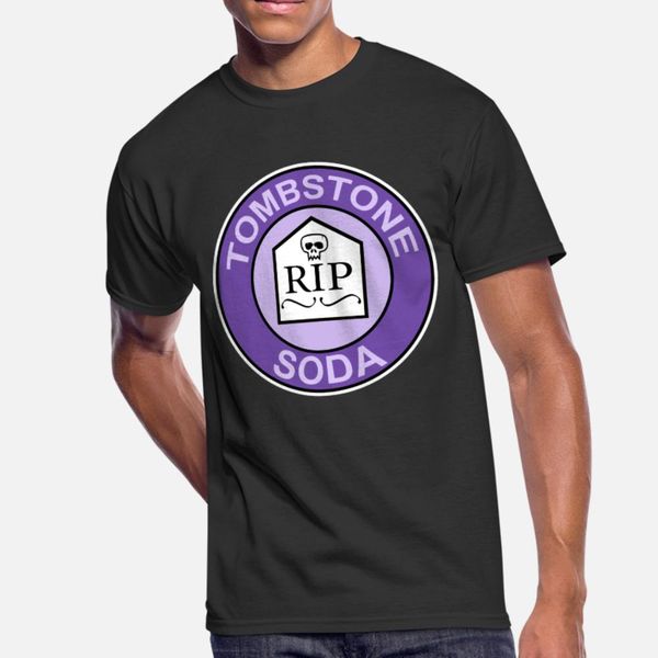 

tombstone soda t shirt men customized 100% cotton s-xxxl fit famous comfortable summer leisure shirt