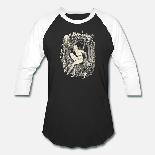 

surrealism graphic cyberpunk weird art t shirt men create cotton size s-3xl outfit famous fashion summer natural shirt