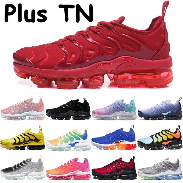 

box with plus tn bleached coral pure men women running shoes triple red black white pink sea game royal laser fuchsia psychic mes womens sne