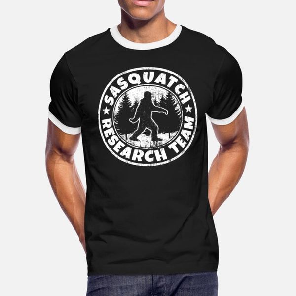 

funny sasquatch sasquatch research team t shirt men customized tee shirt s-3xl gents fit basic spring letter shirt