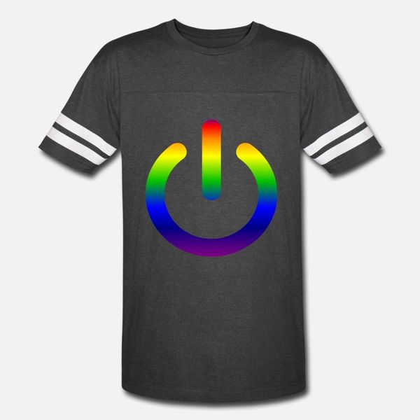 

радуга питание тенниски мужчина индивидуальных майки crew neck одежда подарки новой мода весна прохладно рубашка