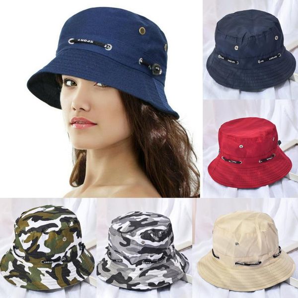 

men women camping fishing golfing showerproof sun hat outdoor beach sun hat bucket, Blue;gray