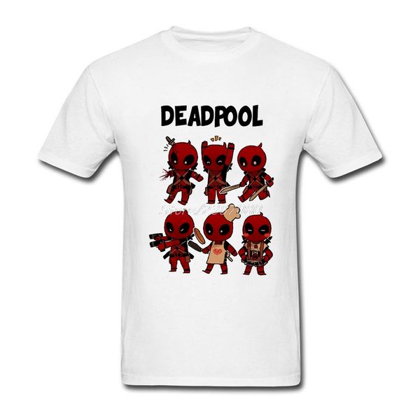 

quality deadpools t shirt big size custom short sleeve clothes hip hop cool cotton crewneck tee shirts funny looking clothing