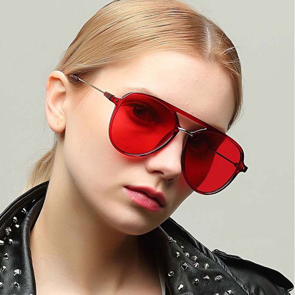 

sunglasses fashion lady glasses 2021 oval women vintage metal frame brand design eyewear pochromic goggle shades oculos uv400, White;black