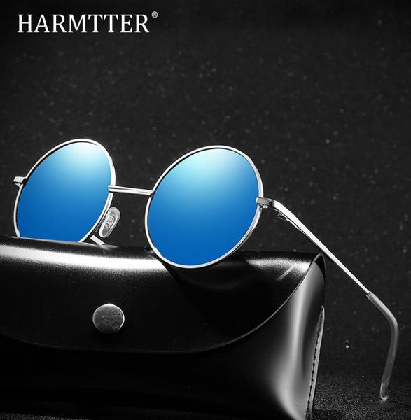 

2020 fashion men sunglasses round polarized lens brand designer driving sun glasses uv400, White;black