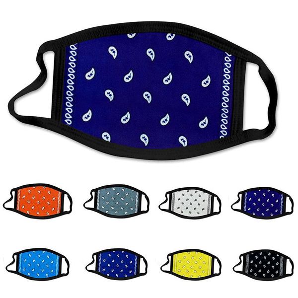 

printing cute cashew nuts fashion designer luxury men women face mask washable reusable dust windproof protect cotton masks