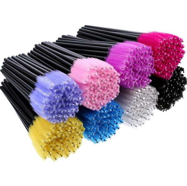 

makeup brushes eyelash extension disposable eyebrow brush mascara wand applicator eye lashes cosmetic set tools yh1826