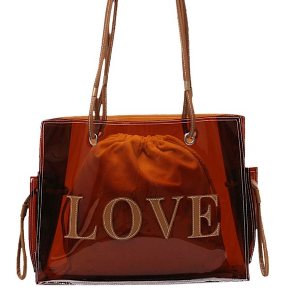 

new-handle bags for women large clear tote bags for women handbags transparent hand #h30