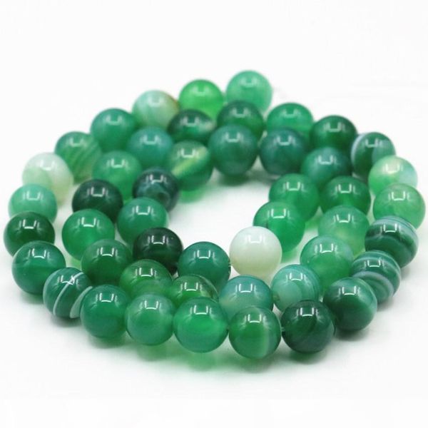 

round natural stone veins onyx agates loose beads 6 8 10 12mm pick size for jewelry making green carnelian findings 15inch a348, Black