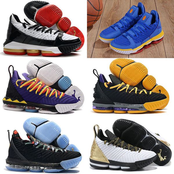 

new qaulitys 16 xvi ep superman blue varsity red martin all stars black white eqaulitys kids basketball shoes 16s men sports sneakers