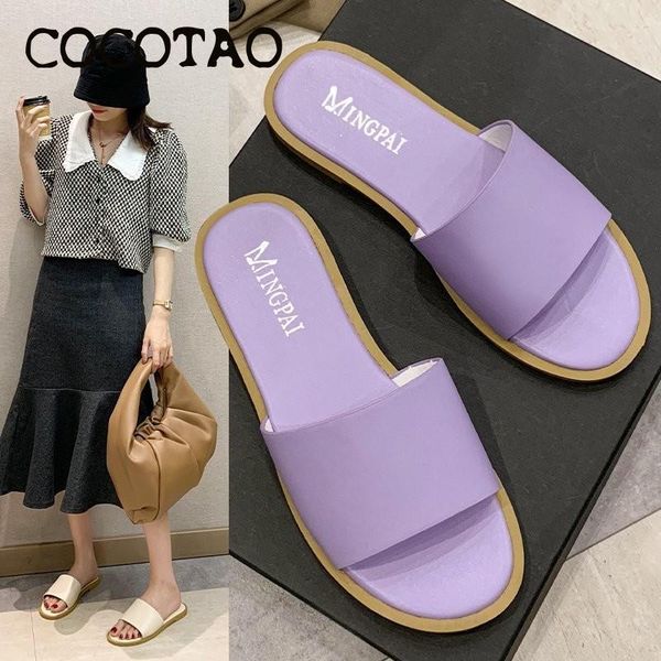 

jelly colorful slippers women wear beach tide fashion wild summer ladies out 2020 new comfortable ins sandals and slippers, Black