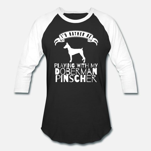

i would rather be playing with my doberman t shirt men design cotton plus size 3xl pictures crazy new style summer style pictures shirt