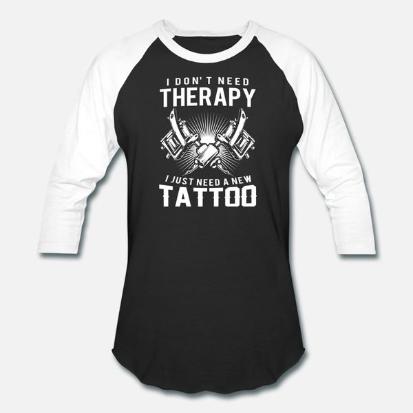 

tattoo я просто нужен новый татуировки высокий тройника рубашки мужчины на заказ с коротким рукавом плюс размер 3xl gents fit смешной summer