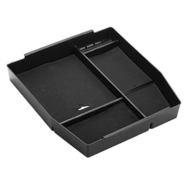 

armrest secondary storage box glove pallet center console tray divider fits for f-150 f150 2020-2020