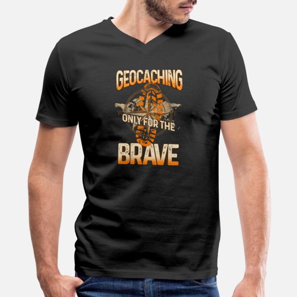 

geocaching only for the brave geocache outdoor t shirt men knitted 100% cotton s-3xl natural famous building summer leisure shirt