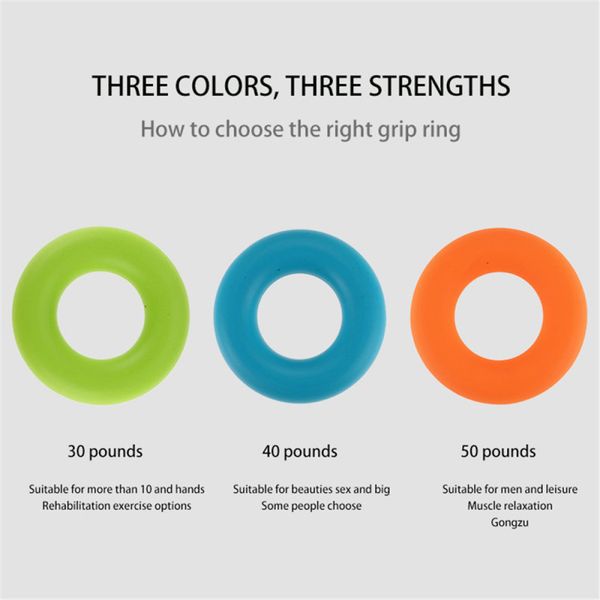 

hand gripper silicone finger expander exercise hand grip wrist strength trainer finger exerciser resistance bands fitness