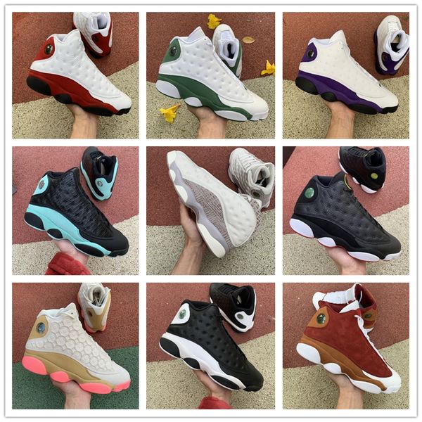 

2020 последние 13s кремнем бред cny mens basketball обувь pe главная капитан фантомные площадка 13s площадка retroes плей-офф дизайнерские т, Black