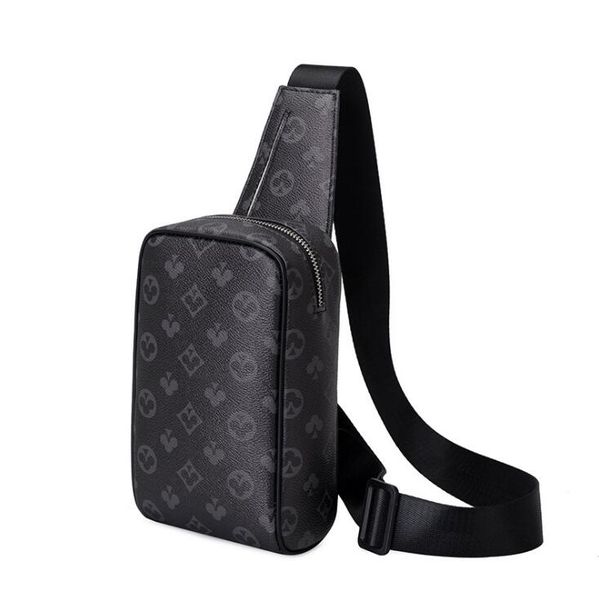 

factory wholesale leathers shoulder bags printed fabric men handbags simple atmospheric leather handbag multifunctional outdoor leisure cycl