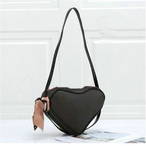 

3074-famous fashion 2020 ladies handbags shoulder bag messenger bag shopping bag handbag heart-shaped ing