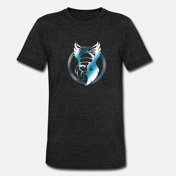 

odin shirt gift t shirt men printed 100% cotton round collar outfit loose comical summer family shirt