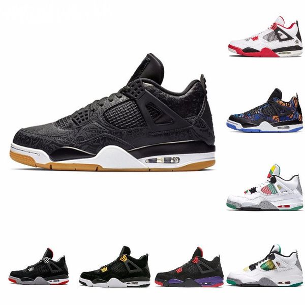 

холодный серый 4 чистых деньги металлических упаковок мужчины баскетбол обувь 4s pine green court фиолетового университет оранжевого красный