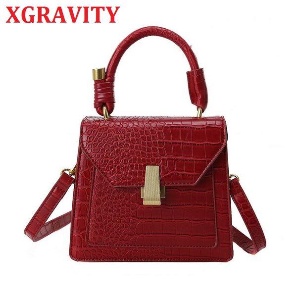 

xgravity tote bagslady fashion rivets snakeskin bags elegant dress handbags lady fashion women casual bags female bag h014
