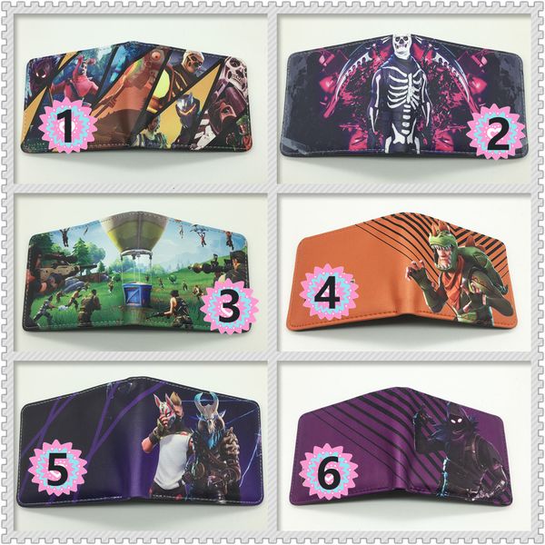 

2020 super game wallet coin cartoon figure toys card bag action gift, Red;black