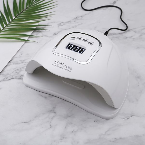

nail dryers 54/80w professional lamps fashion design large screen 10s 30s 60s timer sun x5 lamp uv gel/ builder/ led gel dryer