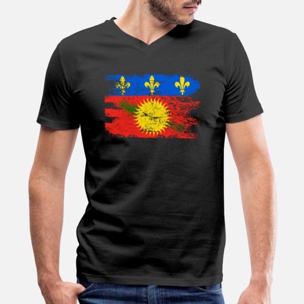 

guadeloupe flag gift country patriotic travel americas light t shirt men printing cotton plus size 3xl kawaii loose spring shirt