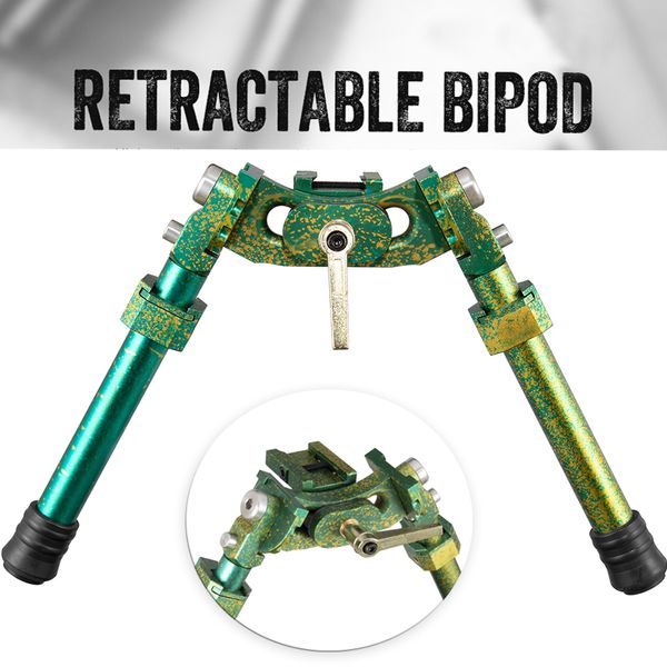 

2019 new camouflage lra light carbon fiber tactical bipod long riflescope bipod for hunting rifle scope ing