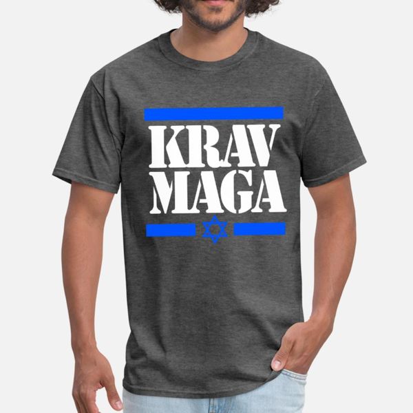 

krav maga mma defense fight martial art israel t shirt men print 100% cotton s-xxxl letter anti-wrinkle breathable pattern shirt