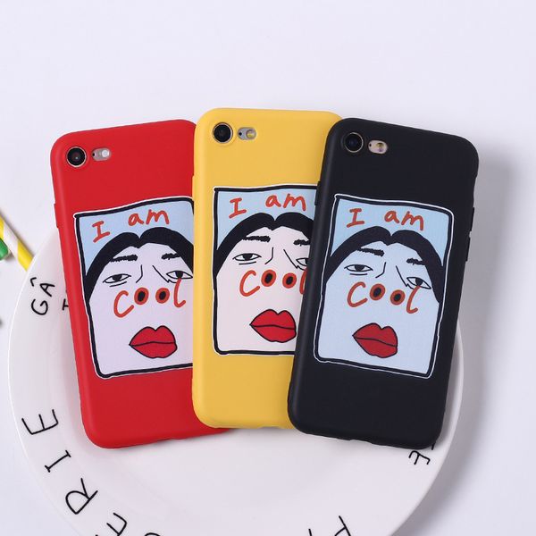 

fashion creative mobile phone case iphone11pro max/11pro/11/se/xr/xm couple models iphone8/7plus trendy spoof big nostril protective case