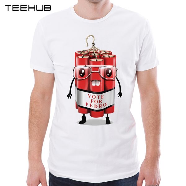 

teehub new arrival 2019 men fashion funny dynamite printed t-shirt short sleeve tee hipster cool design