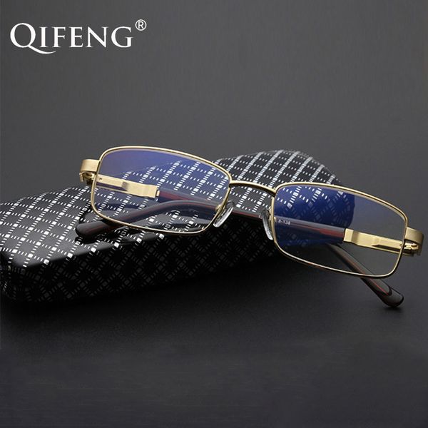 

qifeng reading glasses men women anti blue rays diopter presbyopic female male degree eyeglasses +1.0+1.5+2.0+2.5+3.0 qf285, White;black