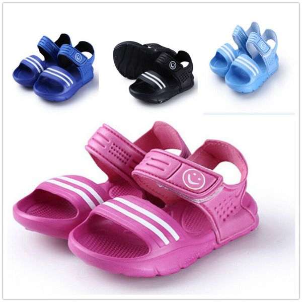 

pudcoco 2020 infant boys girls summer sandals kids surf surfing trail walking beach shoes, Black;red