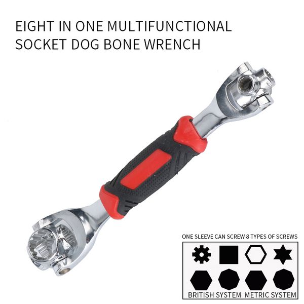

48 в 1 торцевых ключей rotary spanner работа с ремонтный сплайн болты rotation гаечный универсальная мебель для автомобилей ручной инструмен