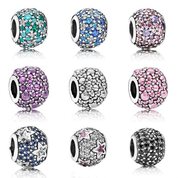 

new 100% 925 sterling silver bead 791261mczmx 791261nsbmx 791261aczmx 791755cfp 791755cz 791755pcz 791382cz 791382pcz 791051nck, Black