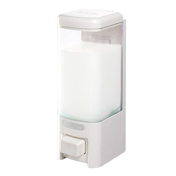 

office kitchen sink home bathroom manual soap dispenser visible wall mounted