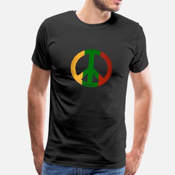 

peace reggae t shirt men knitted cotton s-3xl pictures interesting authentic spring autumn cool shirt