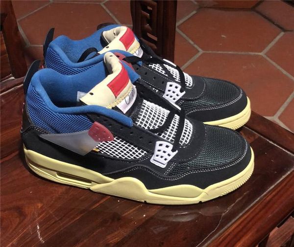 

2020 new with box mens 4s union la basketball shoes 4 sports outdoors athletic shoes fashion sneakers