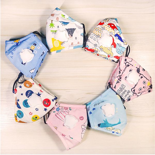 

маски для лица мультфильм дети рм2,5 маска активный угольный фильтр сапуна valve anti haze пыле защитная маска xd235011