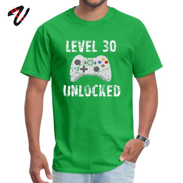 

level 30 unlocked gamer tshirt o neck t shirt summer shirts plaid new coming soviet europe t-shirts cool men streetwear