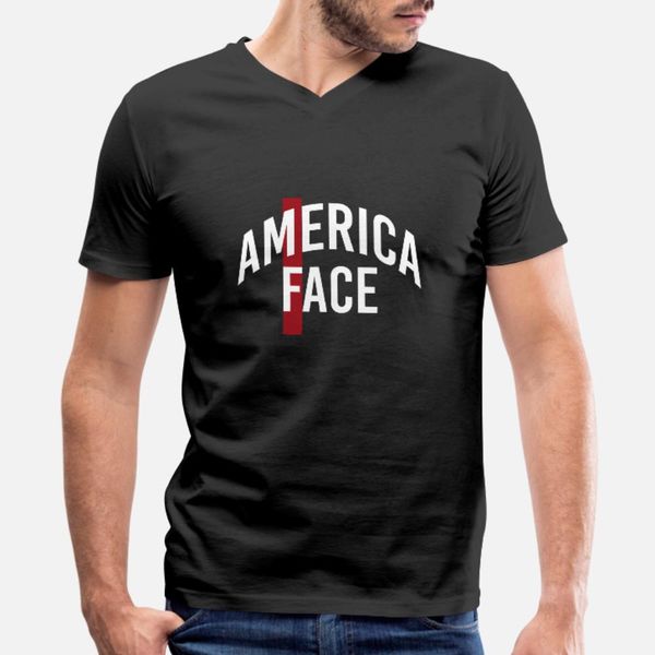 

america face t shirt men designing tee shirt plus size 3xl clothes crazy fashion summer style leisure shirt