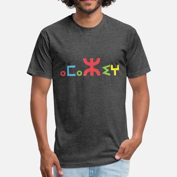 

amazigh colorful azza tifinagh t shirt men print tee shirt s-3xl basic solid gift breathable summer formal shirt
