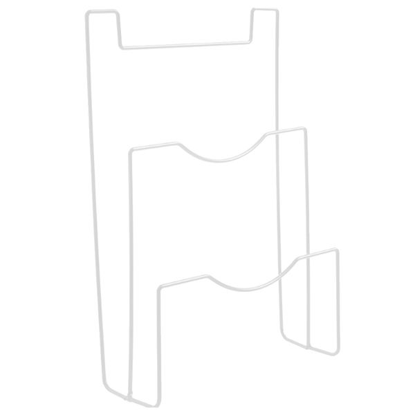 

door hanging draining rack dishes shelf pan organizer cutting board lid metal