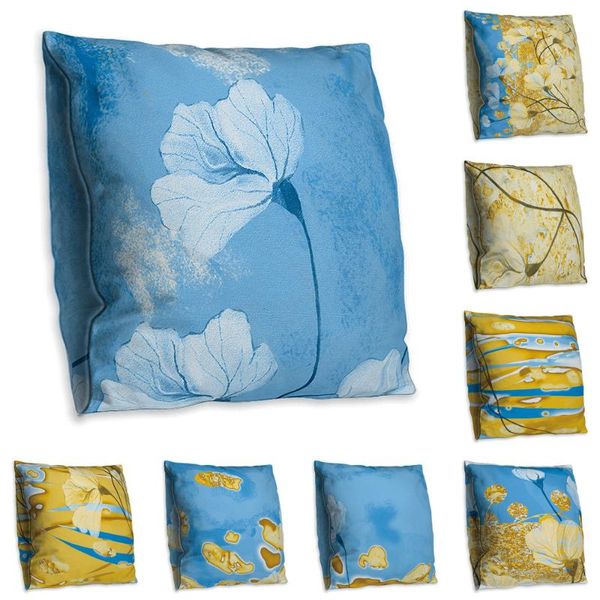 

cushion/decorative pillow cute double side print cushion cover polyester decorative for sofa seat soft throw case 45x45cm home decor