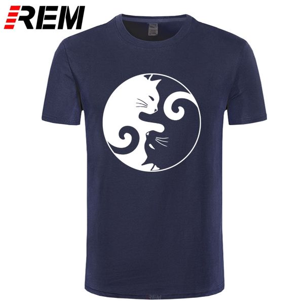 

rem 100% cotton short sleeve o-neck men t shirt casual street style 2018 new design loose tshirt for men tees shirt