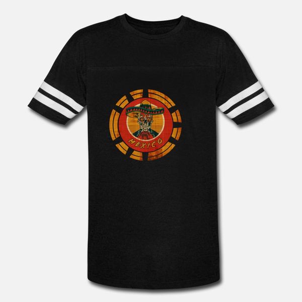 

mexico vintage skull dia de los muertos mÃ©jico t shirt men anti-wrinkle cotton euro size s-3xl formal anti-wrinkle humor summer style shirt